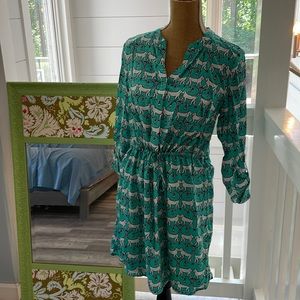 Crown and Ivy monkey print dress